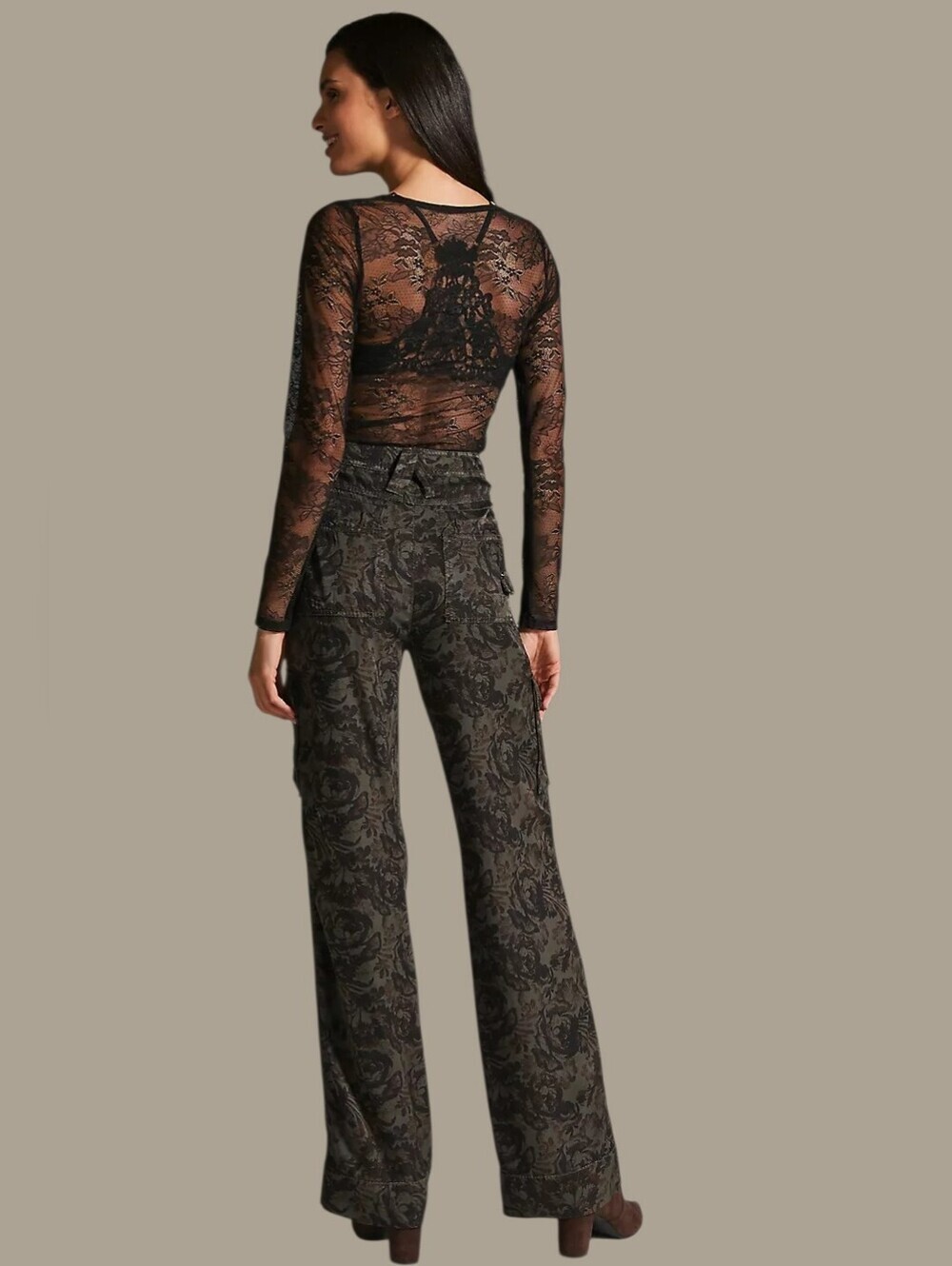 Anthropologie Marrakech Twill Cargo Pants Size 25 - Picture 5 of 11